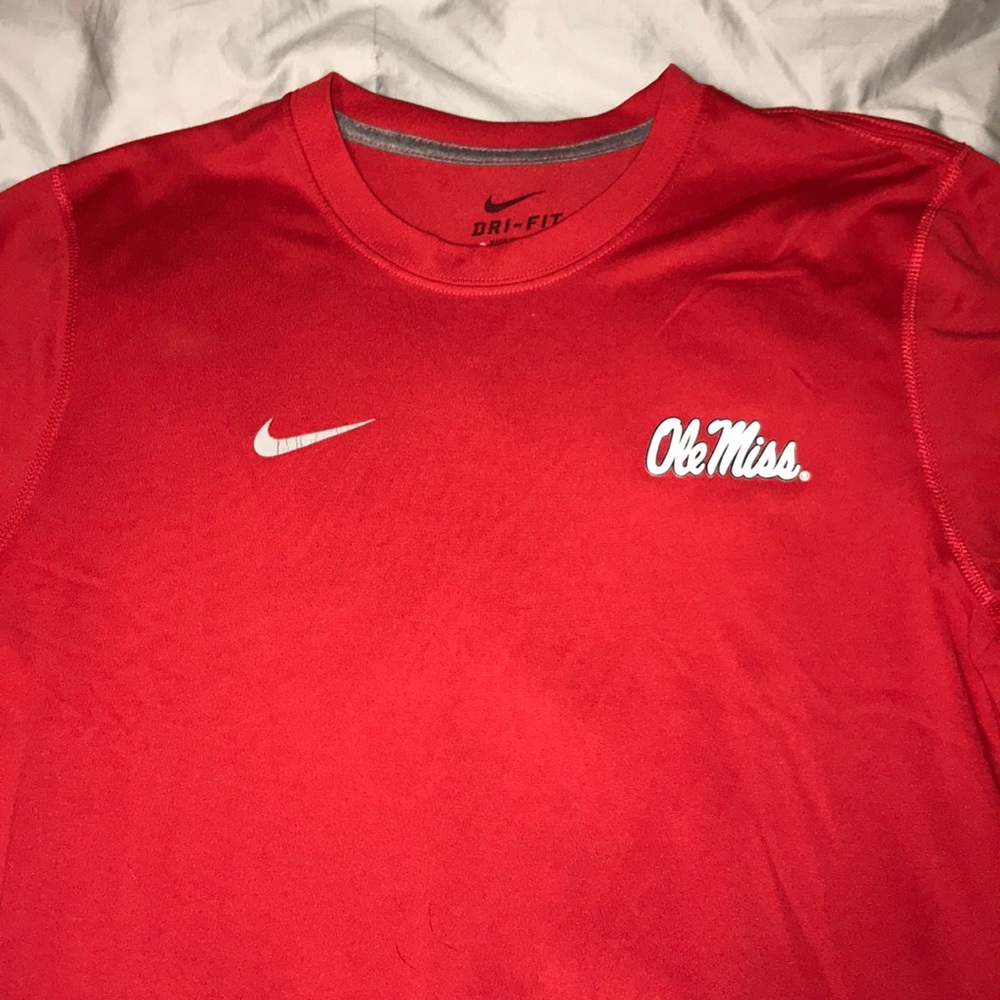 Nike Ole Miss dry fit S/S shirt